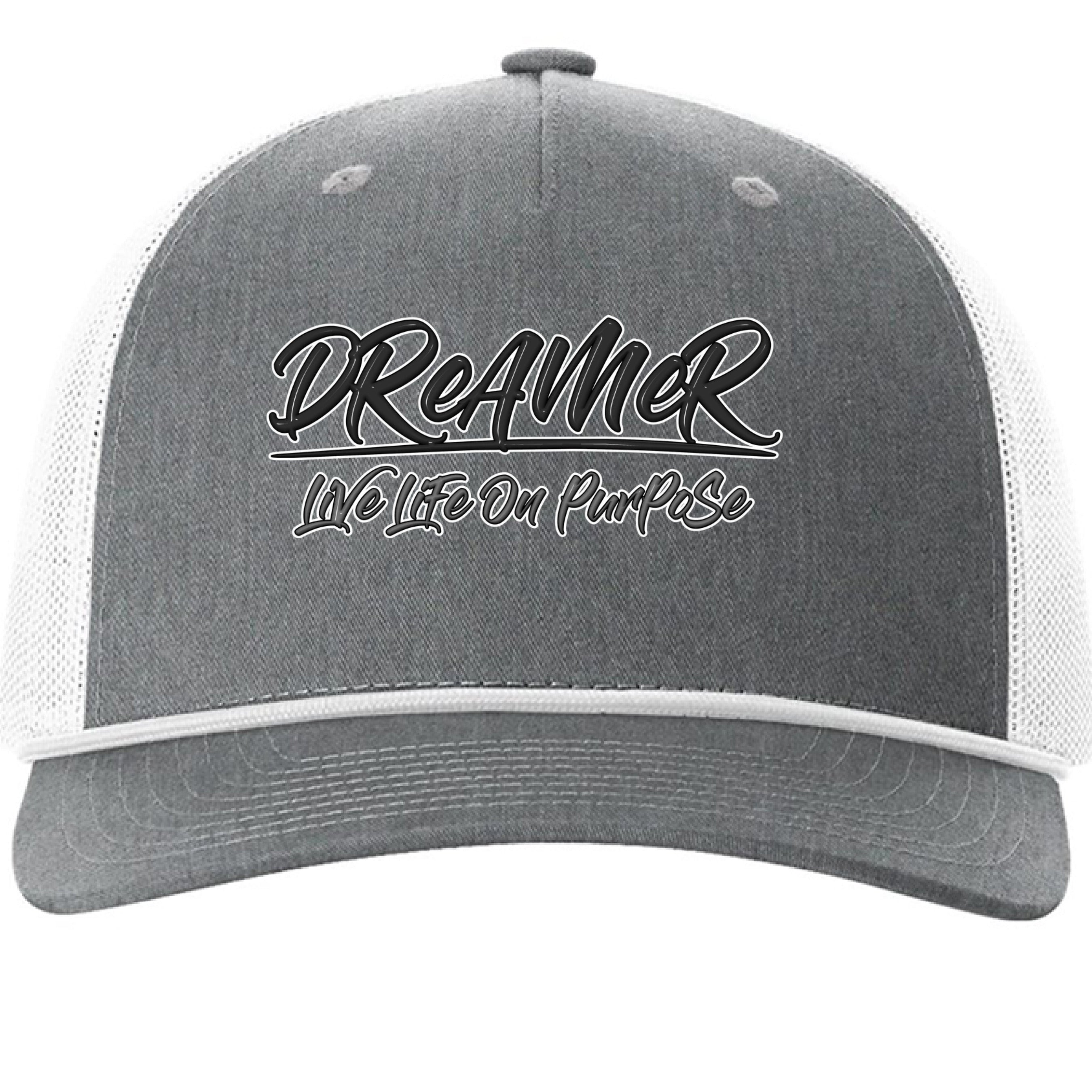 Heather Grey/ White - FRONT